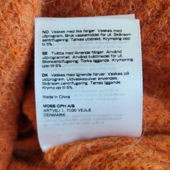 MSCH Alpaca Wool Blend Pullover M/L - Picture 11 of 12